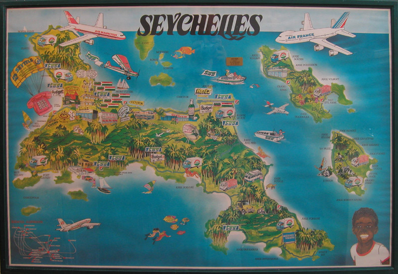 003 - Mapa - Seychelles